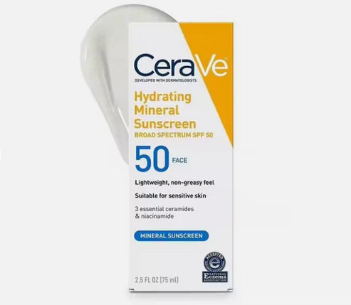 Hydrating Mineral Sunscreen Broad Spectrum SPF 50 (Original)