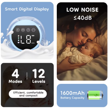 Wearable Electric Breast Pump