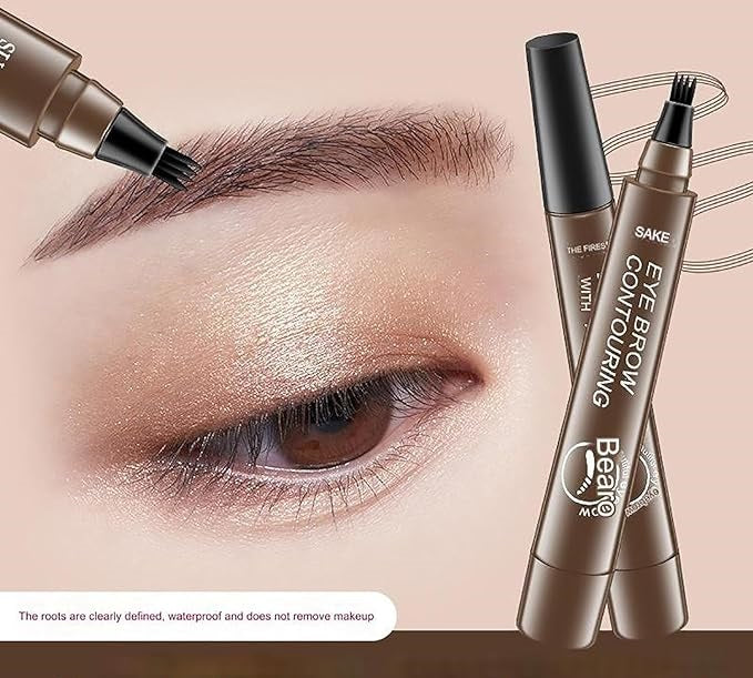 Waterproof Micro-Fork Brow Pencil – Brown