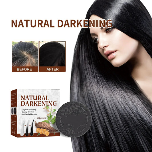Natural Darkening Polygonum Hair Soap (Original)